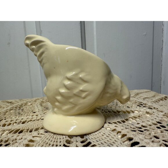 Vintage 50"s Yellow Chicken Small Planter Vase Farmhouse. - Picture 4 of 12